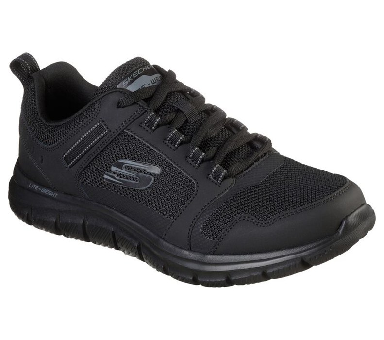 Skechers Track - Knockhill - Mens Sneakers Black [AU-PC4704]